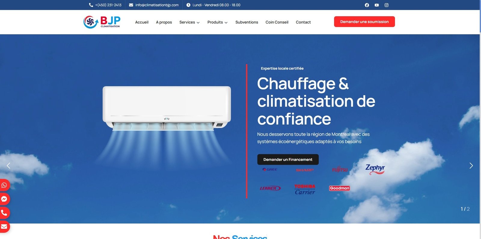 Climatisation Desktop
